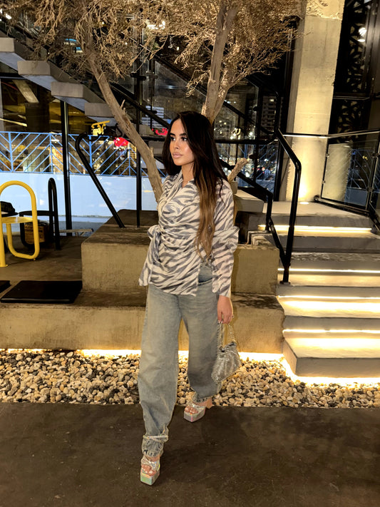 Grey Blouse