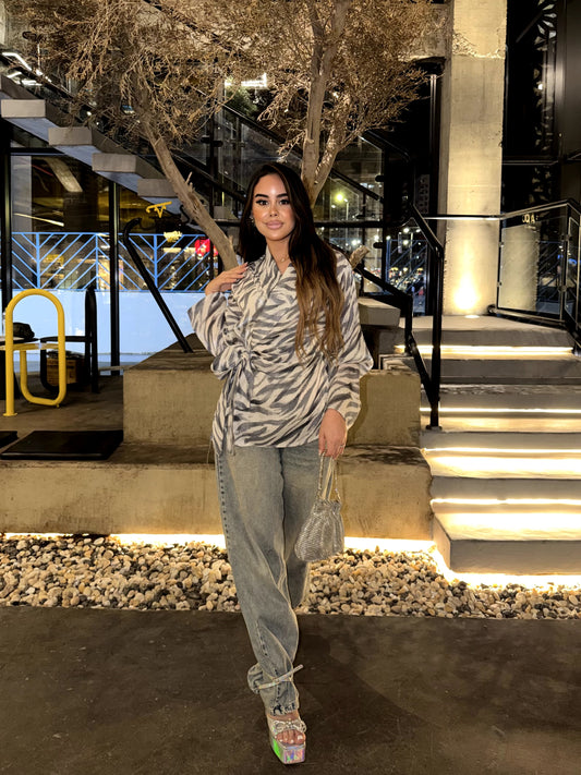 Grey Blouse