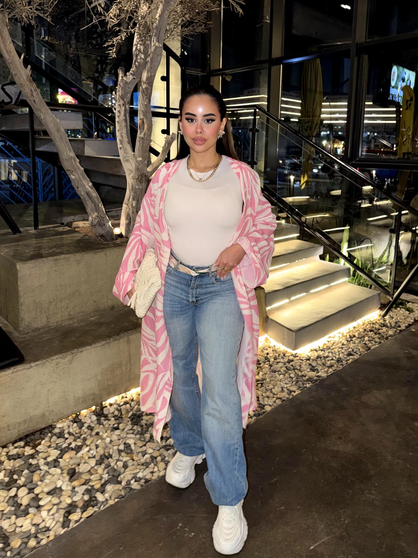 Pink Cardigan