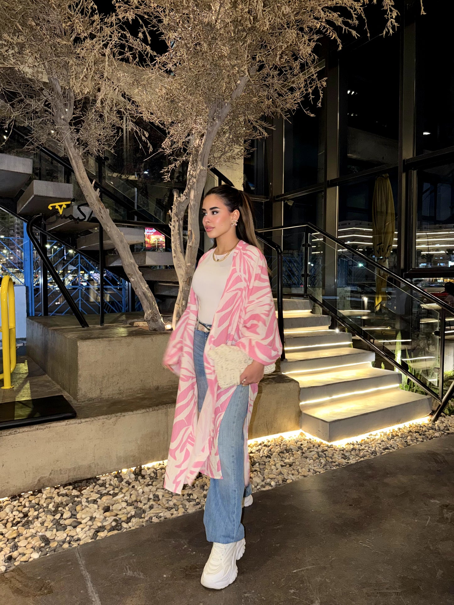 Pink Cardigan