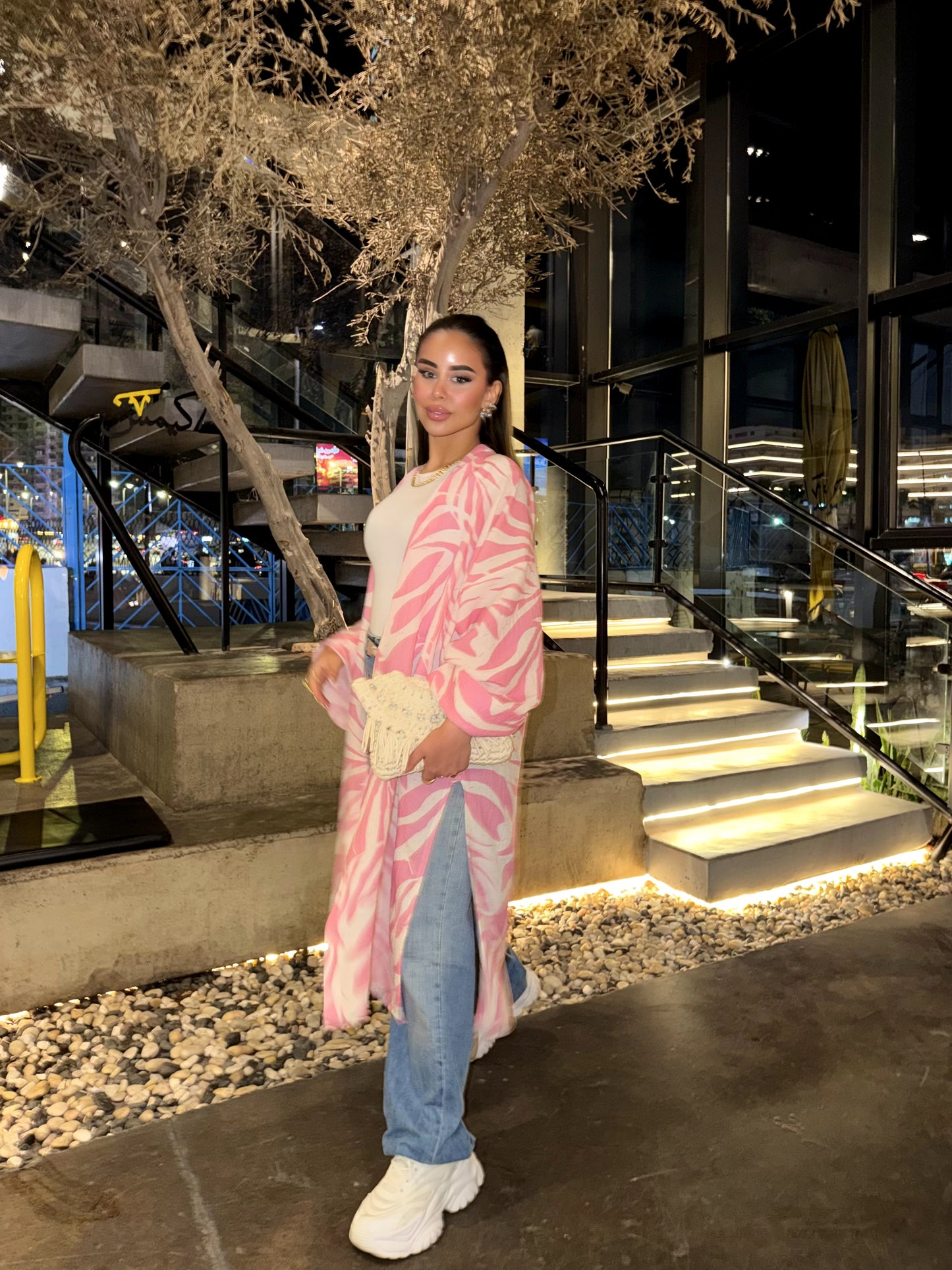 Pink Cardigan