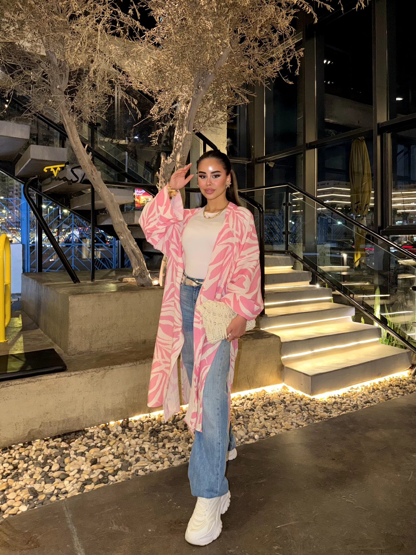 Pink Cardigan