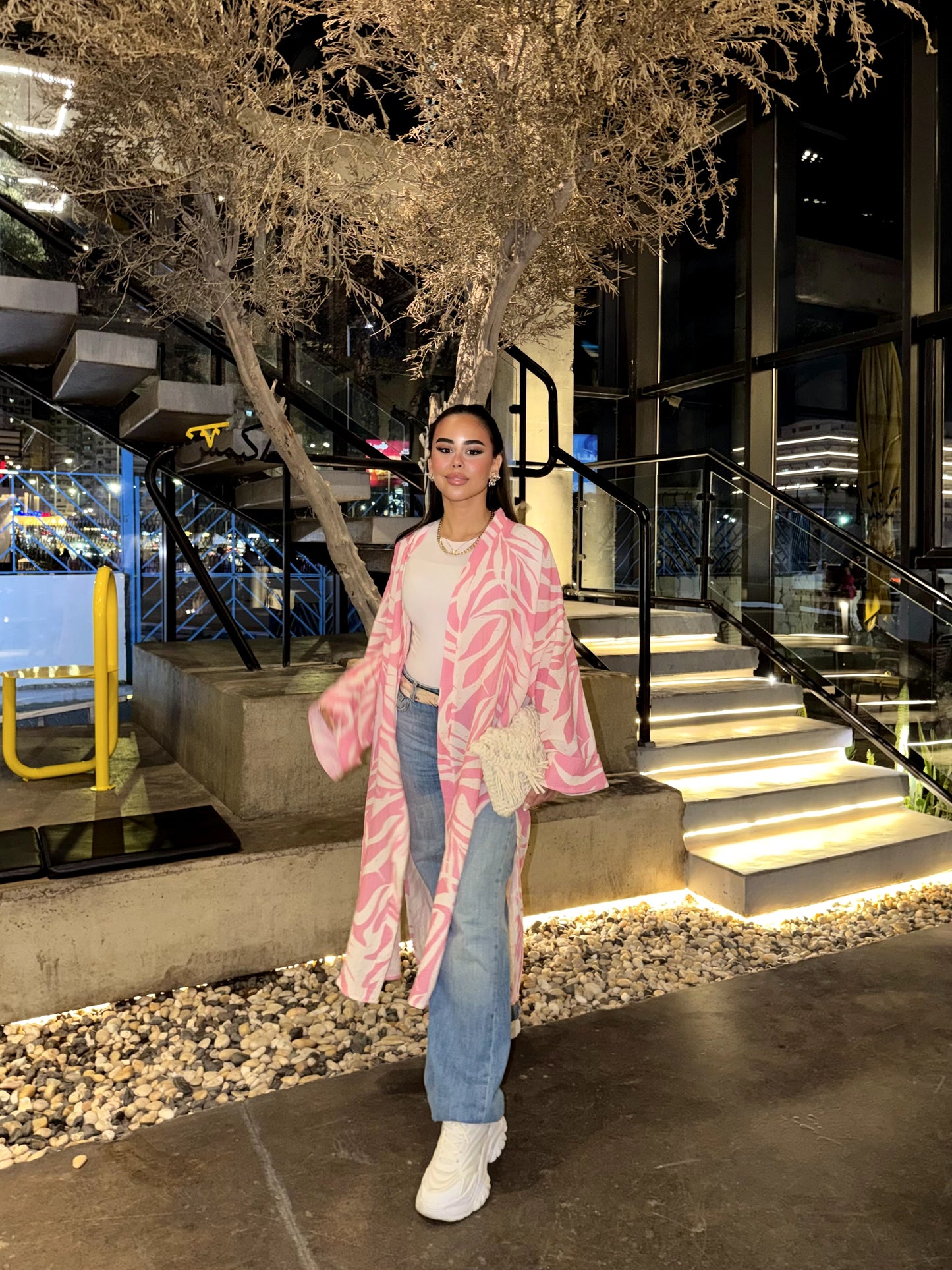 Pink Cardigan