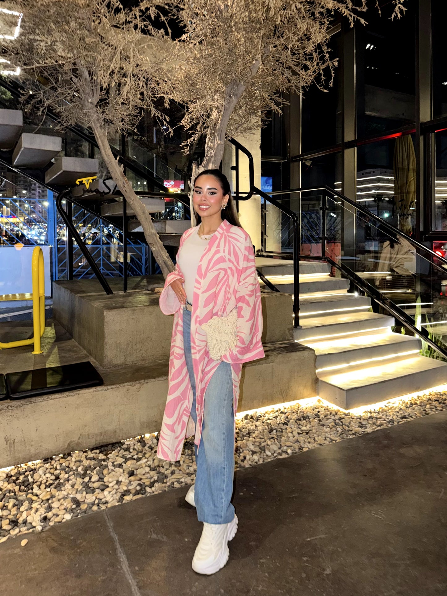 Pink Cardigan