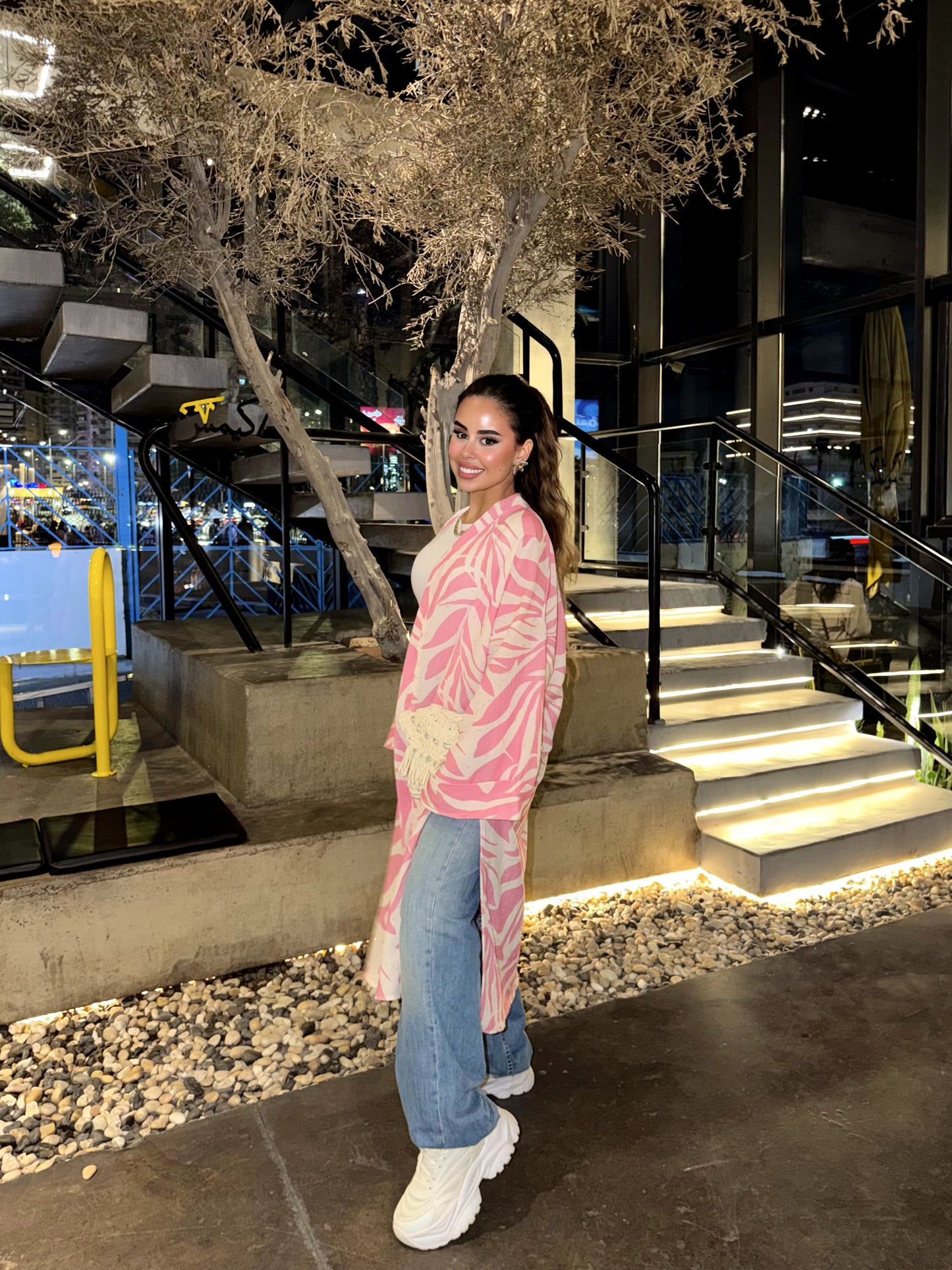 Pink Cardigan