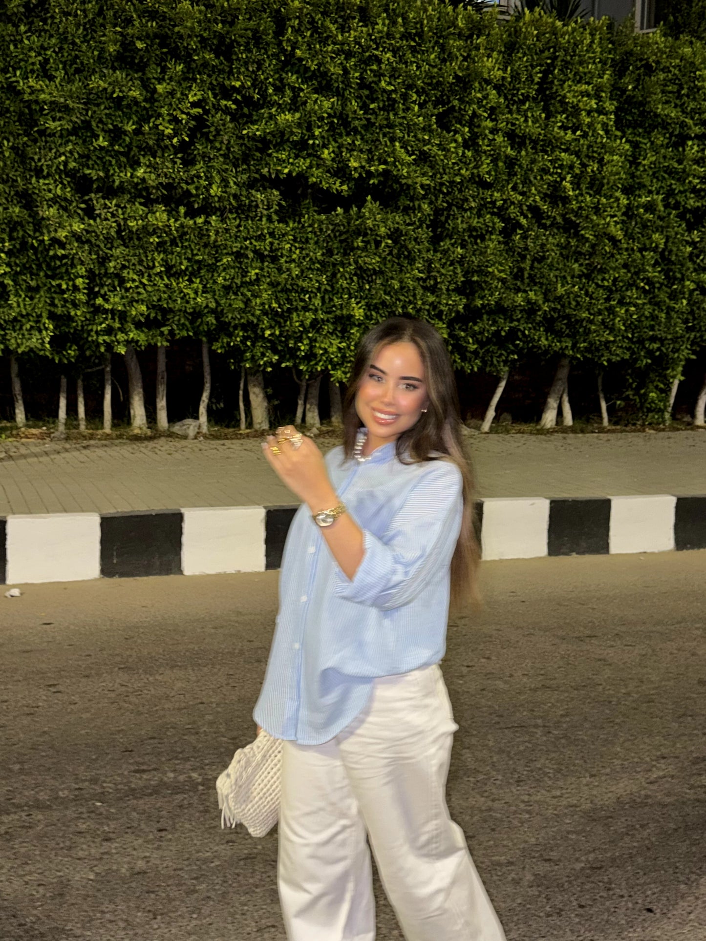 Striped Blue Chemise